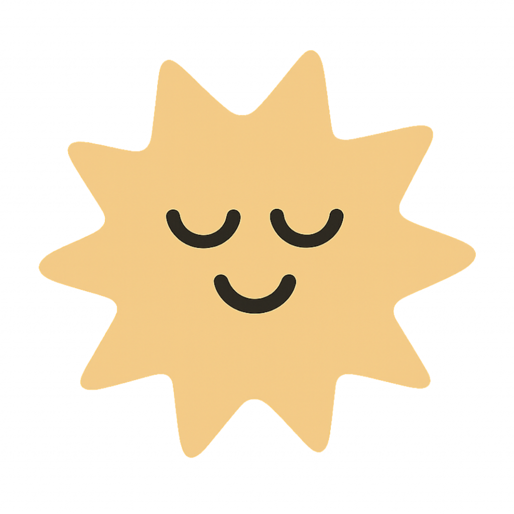 Lullabies & Leaps sun logo