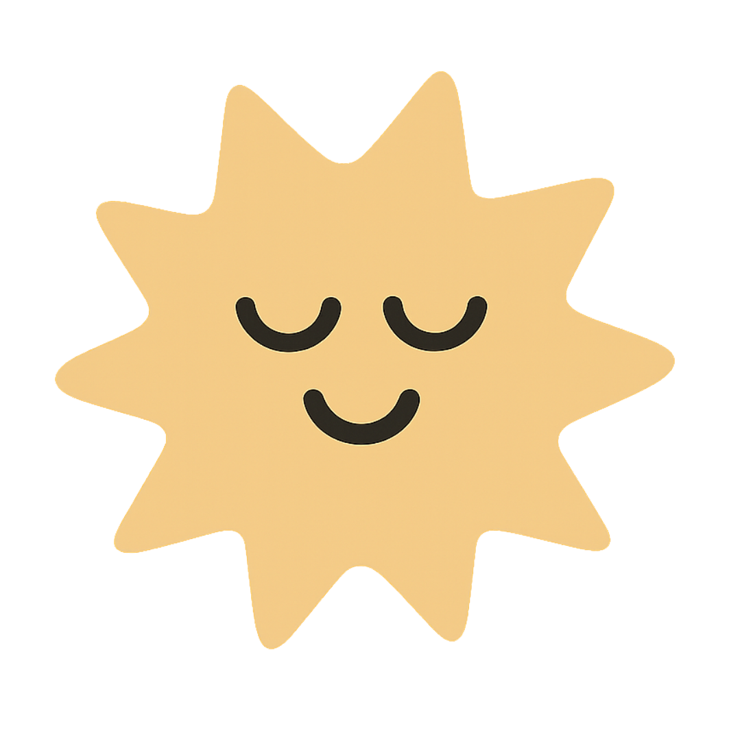 Lullabies & Leaps sun logo